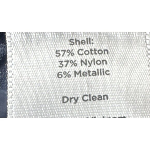 Talbots Women’s Navy Blue Full Zip Up Hooded Lightweight Jacket Sz Petite 10 - Picture 10 of 12